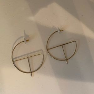Free People hoop earrings